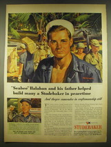 1944 Studebaker Advertisement - art by Robert Skemp - $18.49