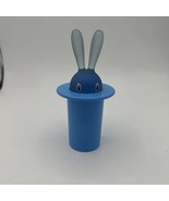 1998 ALESSI ITALY STEFANO  GIOVANNONI MAGIC BUNNY HAT TOOTHPICK HOLDER P... - $475.79 MXN
