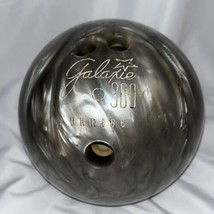 Galaxie 300 Bowling Ball Silver Gray Swirl 11 lbs 15oz Drilled BHM486 - £27.23 GBP