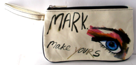 Cosmetic Clutch &quot;Make Yours&quot; Wristlet Make Up Bag AVON MARK - $8.90