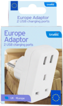 Travels Europe Usb Adaptor - $15.99