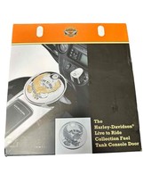 Harley Davidson 61300049A Live To Ride Collection Fuel Tank Console Door Chrome - £39.68 GBP