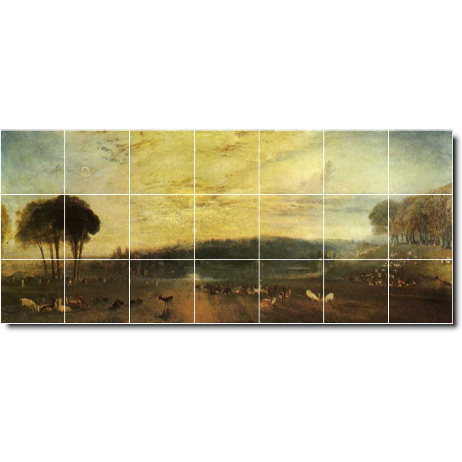 Turner joseph the lake petworth sunset fighting bucks