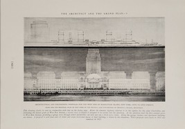 1931 Magazine Picture Architectural Proposals West Side Manhattan Island,NY - £14.67 GBP