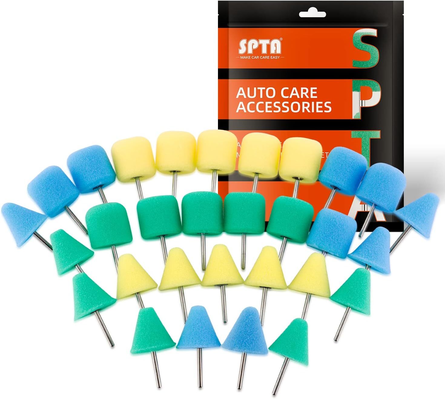 Mini Buffing Polishing Pads, 30Pcs Mini Detail Polishing Balls Use On, M... - $30.99