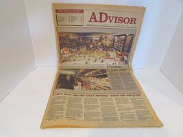 Advisor Newspaper New Jersey Boyd Mason Hazlet Lionel Museum Trains 12-2... - $6.60