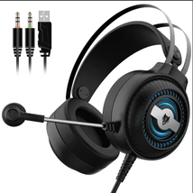 Gaming Headset for Xbox PC PS Wired Wireless Mic Stereo Surround For - £27.37 GBP