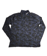 UNRL Elite Evans 1/4 Zip Pullover Black Camo Performance Stretch Golf Si... - $763.04 MXN