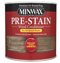 Minwax Clear Pre-Stain Wood Conditioner, 1/2 Pint, For Oil-Based Stains - $13.79