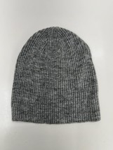 Wild Fable Womens Beanie Grey Ribbed Knit Thin Winter Hat - £7.63 GBP