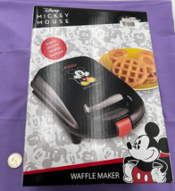 Disney Mickey Mouse Shaped Electric Waffle Maker - Make Breakfast Magical! - £23.73 GBP