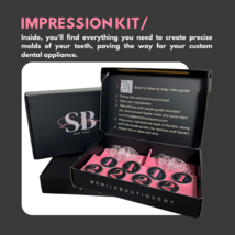 Premium dental impression kit for dentures, nesbit flippers, and snap on veneers - £40.70 GBP