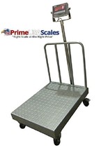  OP-915BWDP 1,000 lb Bench Scales with Backrail Portable Scale 24&quot;x32&quot;  - £875.76 GBP