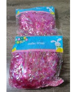 Happy Easter- Easter Grass 1.75oz  Pink - 2 Pack - $8.86