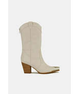 Beast Fashion Metal-Toe Block Heel Ankle Boots - $74.49