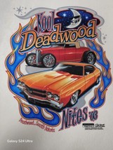 Vintage Kool Deadwood Nites 2003 Fabric Poster South Dakota Memorabilia ... - $17.59