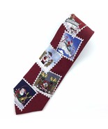 VTG American Greetings Holiday Silk Tie Travel Collec. 2002 Santa, Reindeer - $20.46 CAD