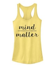 Chin-Up Apparel Banana &#39;Mind Over Matter&#39; Racerback Tank Size XXL - £10.05 GBP