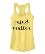 Chin-Up Apparel Banana &#39;Mind Over Matter&#39; Racerback Tank Size XXL - $12.77