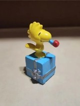  Woodstock Pvc Snoopy Peanuts Party Present Vntg 1955-1972 Syndicate Inc - £9.91 GBP