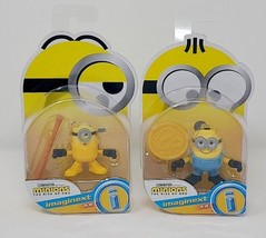 Fisher Price Imaginext Minions The Rise of Gru Otto + Stuart Figures NEW Sealed - £7.29 GBP