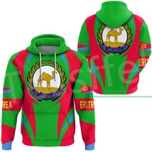 Black History Africa Country Eritrea Colorful Retro Streetwear Trauit 3DPrint Me - £71.04 GBP