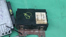 2011 Nissan Frontier 2.5L 4x2 MT ECU Computer Immobilizer & Key BCM MEC89-010 image 9