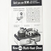 1947 Knapp Monarch Multi Heat Stove Advertisement Vintage Camp Cooking D... - $19.99