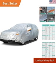 6-Layer Full Exterior Car Cover with Cotton Lining - Universal SUVs &amp; Ha... - $101.99