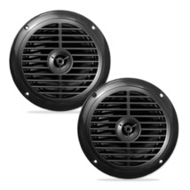 NEW Pyle pair of 6 1/2&#39;&#39; Dual Cone Waterproof Stereo Speaker System - PLMR67B - - £26.80 GBP