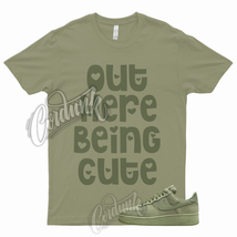 Air Force 1 Low Premium Oil Green Shirt Cargo Khaki Rough Olive Dunk Mid CUTE - £18.15 GBP+
