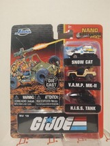 GI JOE 3 Vehicle Miniature Pack - Nano Hollywood Rides - £11.74 GBP