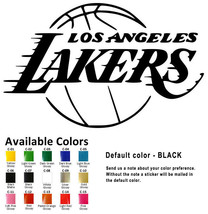 Los Angeles Lakers Vinyl Decal Sticker Car Window Wall NBA LA Basketball Design - £3.91 GBP+