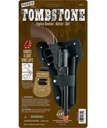 Tombstone Die Cast Steel  Action Replica Revolver w Holster /Belt - £21.30 GBP