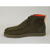 Men's TAYNO Wallabee Style Chukka Boots Soft Micro Suede MOJAVE S Olive image 11