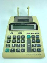 Casio HR 100TE Big 12 Digit 2 Color Printing Tax & Exchange Calculator 32162 - $29.69