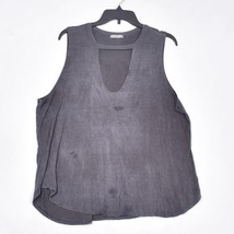 Charlotte Russe Women&#39;s Grey Sleeveless Top Size 2X - £8.09 GBP