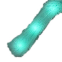 Aqua Glam Faux Fur Boa LED Lighted 80" - Soft, Shimmering, Long - $1,078.24 MXN