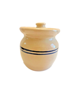 Crock Marshalll Pottery Stoneware Small w/ Lid Brian Miller Marshall Tex... - £21.83 GBP