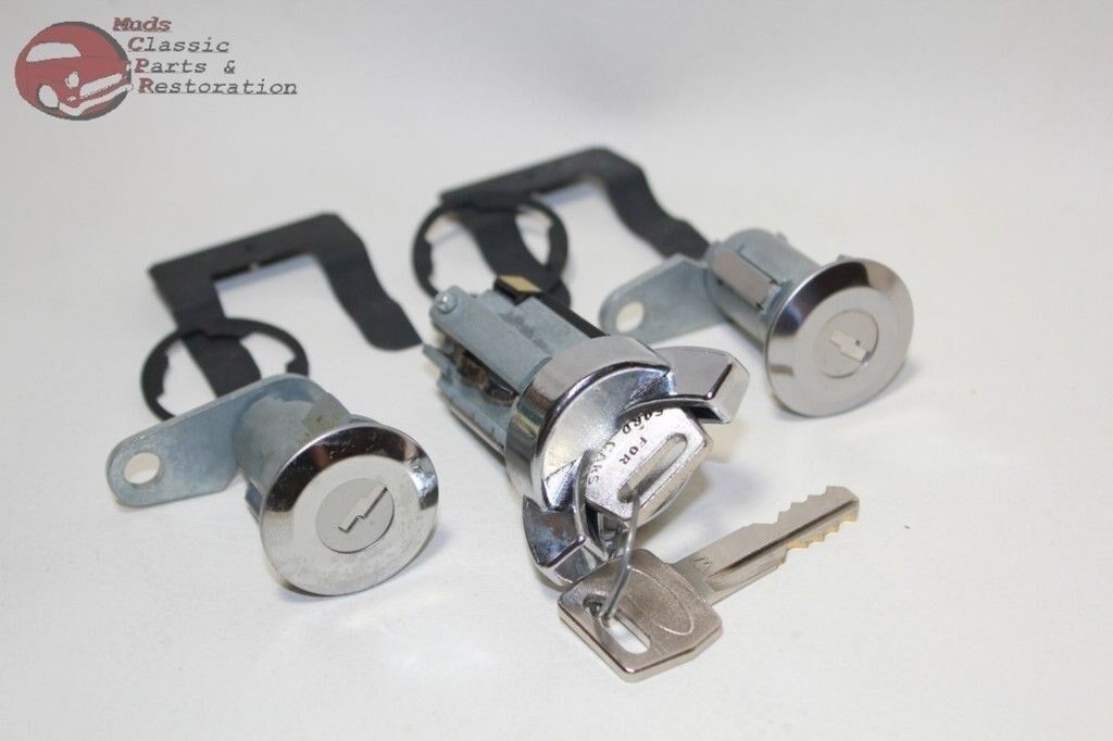 76-78 Mustang Ford Igintion Door Lock Cylinders OEM Keys New - $37.15