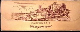 French Perfume Fragonard  6 Vintage Souvenir  D’Eze Village 1930S Fragra... - $42.62