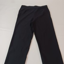 Zac & Rachel Women's Black Stretch Leggings Zip Pockets Size 6 (24×26) image 11