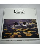 Shoreline Sanctuary Common Loons FX Schmid Jigsaw Puzzle 800 Piece 1 mis... - £8.75 GBP