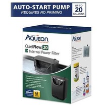 Aqueon QuietFlow E Internal Power Filter 1ea/Medium - 20 gal - £37.93 GBP
