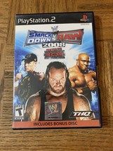 Smack Down Vs Raw 2008 Playstation 2 Game BONUS DISC ONLY No Game***** - $29.35