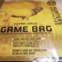 Hunters Specialties  Game Bag XL Deluxe 42x72 Inches Md: 01235 Brand new... - $18.46