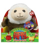Pop Out Pets Rain Forest, Reversible Plush Toy, Get 3 Stuffed Animals in... - $17.30 CAD