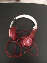Beats By Dr. Dre Solo Wired Headphones Red B0518 Parts Only *Read* - £20.89 GBP