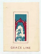 S S Santa Paula Breakfast Menu Grace Line Sept 17 1959 - $14.85
