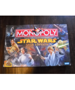 Monopoly Game 2005 Star Wars Saga Edition Hasbro Parker Brothers Lucasfi... - £23.76 GBP